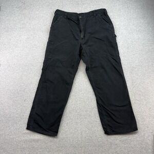 Carhartt B151 BLK Carpenter Pants Mens 40x32 Dungaree Fit